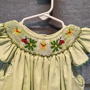 Smocked dress size 24m